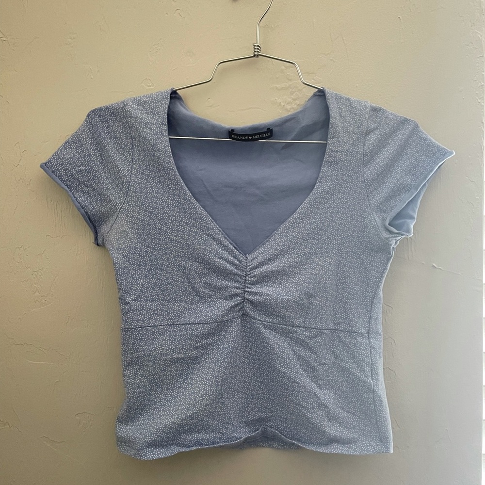 Brandy Melville Gina Floral Top Gem